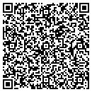 QR code with H & A Pools contacts