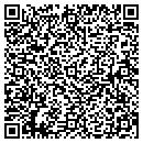QR code with K & M Pools contacts