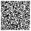 QR code with D & J Service contacts