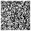 QR code with E & S Service contacts