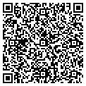 QR code with B & G Service contacts
