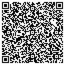 QR code with H & C Steam Cleaning contacts