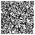 QR code with R H & CO contacts