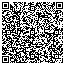 QR code with B & W Auto Sales contacts