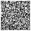 QR code with E Bischoff contacts