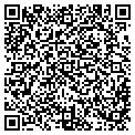 QR code with B & R Pole contacts