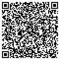 QR code with B & M Video contacts