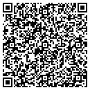 QR code with P & J Pools contacts