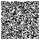 QR code with V & J's Pool Plastering contacts