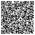 QR code with K & H Inc contacts