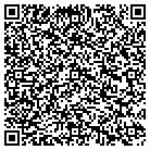 QR code with H & D Home & Lawn Service contacts