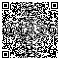 QR code with B & R contacts