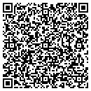 QR code with T J Lawn And Snow contacts