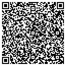 QR code with P J's Auto Sales contacts