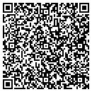 QR code with E DOT Supplements contacts