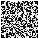 QR code with H B Welding contacts