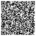 QR code with E F & I contacts