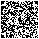 QR code with P W Feats Inc contacts