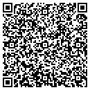 QR code with B & R Auto contacts