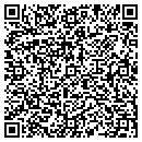 QR code with P K Service contacts