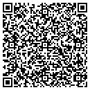 QR code with P J Lawn Care Inc contacts