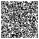 QR code with H Three Events contacts