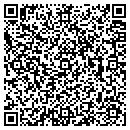 QR code with R & A Tiling contacts