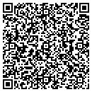 QR code with H & H Siding contacts