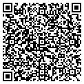QR code with D & R Janitorial Services contacts