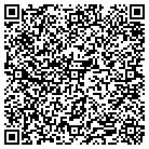 QR code with F & F Janitorial Services And contacts