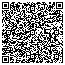 QR code with K & B Express contacts