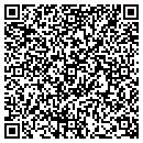 QR code with K & D Motors contacts