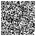 QR code with D & P Janiorial contacts