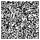 QR code with B & C Hedging contacts