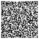 QR code with B & B Auto Sales Inc contacts