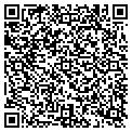 QR code with D & B Auto contacts