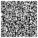 QR code with H & S Garage contacts