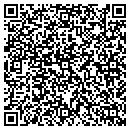 QR code with E & J Auto Motors contacts