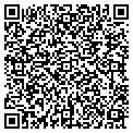 QR code with W C H S contacts