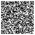 QR code with B & B Flooring contacts