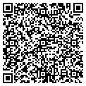 QR code with H&V Barber Shop contacts