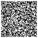 QR code with P & P Barber Shop contacts