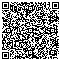 QR code with W B R C contacts