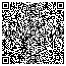 QR code with K W B M T V contacts