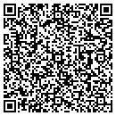 QR code with P And D Tile contacts