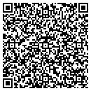 QR code with T And H Tile contacts