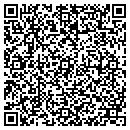 QR code with H & P Tile Inc contacts