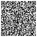 QR code with P V A W contacts