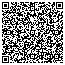 QR code with Hare's End contacts