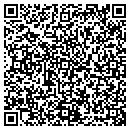 QR code with E T Lawn Service contacts